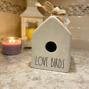 🍁 Rae Dunn Lovebirds Birdhouse 🍁